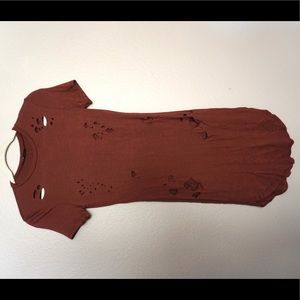 Love Culture Distressed Dress